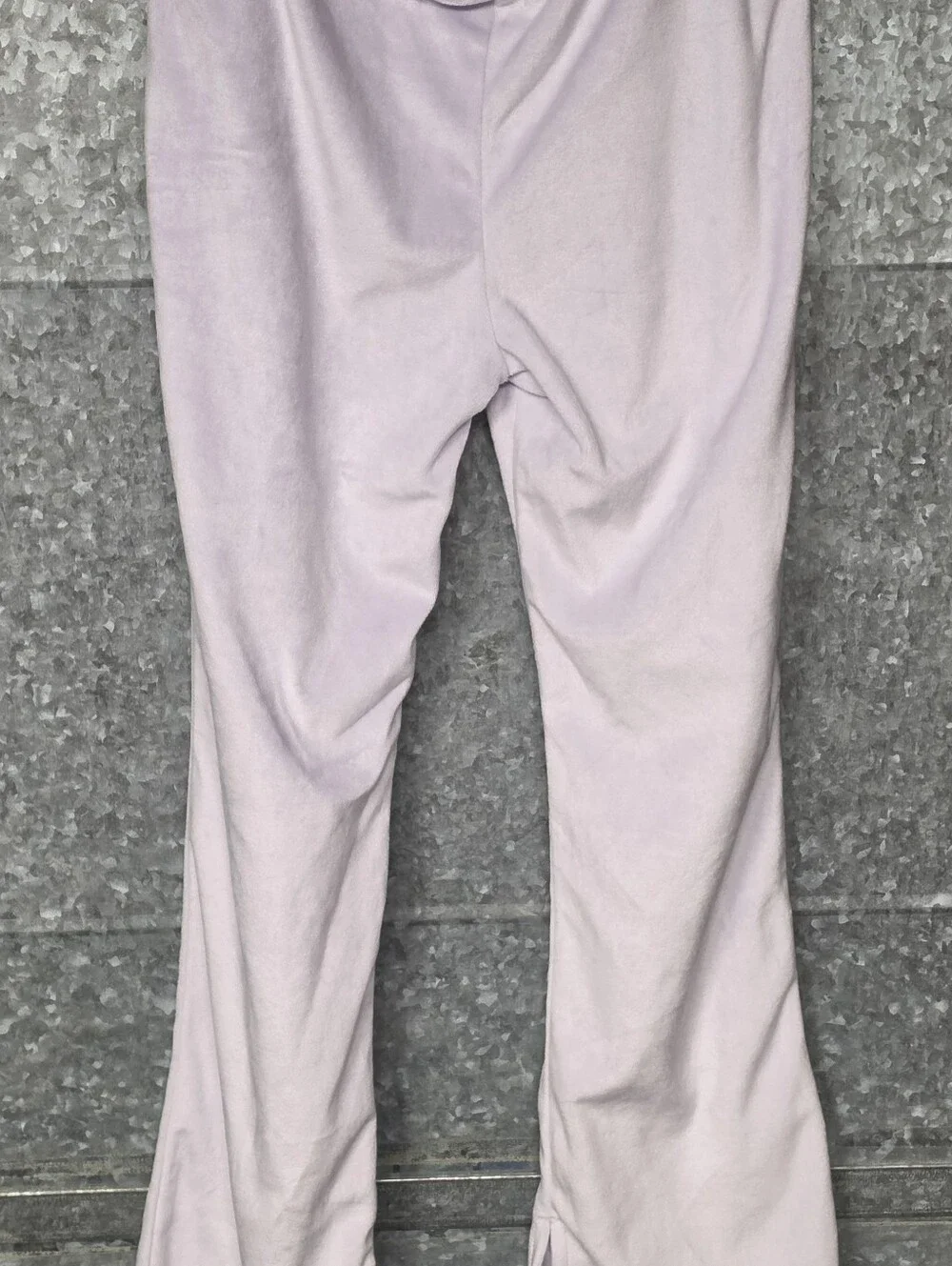 Converse Purple Velour Hoodie & Pants 2 Pc Set Girls Medium 8-10